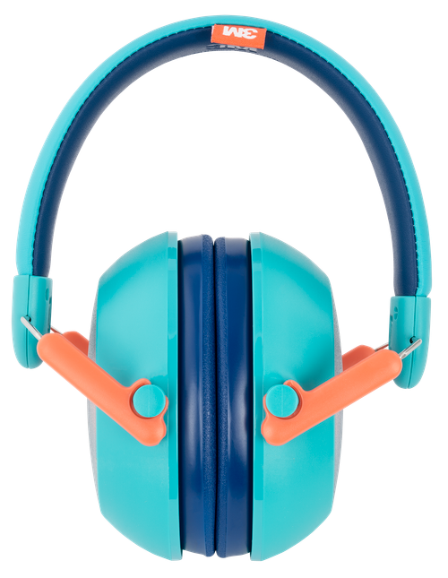 Peltor Kids Hearing Protection Plus 23dB Over the Head Teal Ear Cups - PKIDSPTEAL