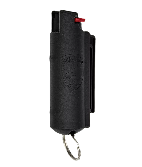 Skyline USA INC Quick Action Red Pepper 16 ft Black Includes Belt Clip/Keychain