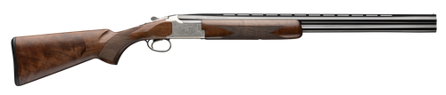 Browning 018347513 Citori Hunter Deluxe 16 Gauge 2.75" 2rd 28" Polished Blued Vent Rib Barrel, Silver Nitride Engraved Steel Receiver, Fixed Grade III/IV Satin Walnut Wood Stock