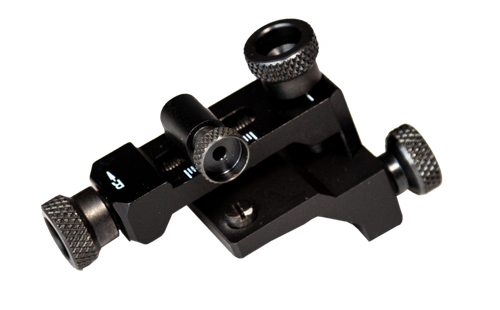 CVA Micro-Adjust Williams Western Long Range Rear Peep & Front Globe Sight Reticle Kit Black