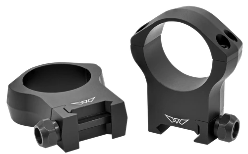 Warne Rings Mountain Tech Matte Black 34mm Ultra High 0 MOA - 7224M