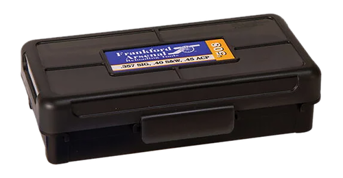 Frankford Arsenal Hinge-Top Ammo Box 270Win/280Cal/25-06Rem Black Polymer 50-Round