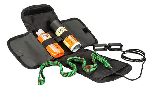 Hoppes BoreSnake Soft Sided Cleaning Kit 357 / 380 Cal / 9mm Pistol (Clam Package)