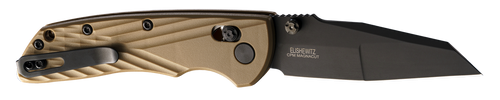 Hogue Deka 3.25" Folding Wharncliffe Plain Black
