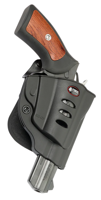Fobus Passive Retention Evolution OWB Black Roto Paddle Fits Ruger GP100 Right - RUGPRP