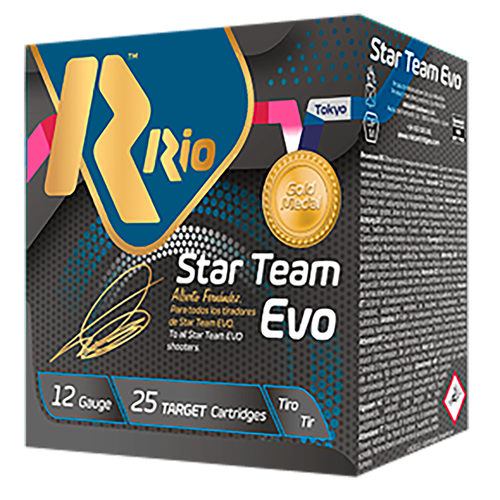 Rio Star Team EVO 12 Gauge Ammo 2-3/4" 1oz #7.5 25 Rounds - STT28LT75
