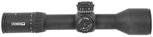 Steiner T6Xi Black 2.5-15x 50mm 34mm Tube Illuminated SCR Mil Reticle First Focal Plane