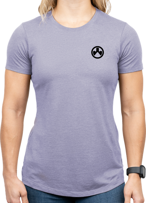 Magpul MAG1340-530-2X Groovy Women's Orchid Heather Cotton/Polyester Short Sleeve 2XL