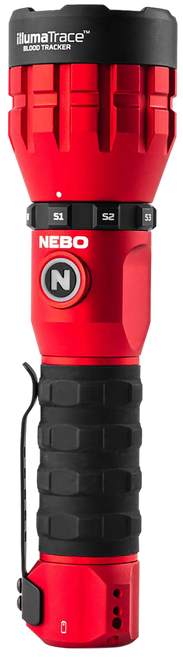 Nebo Illumatrace Blood Tracker Flashlight Red 150/170 Lumens White LED