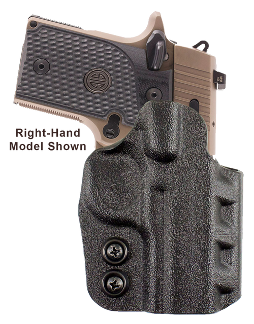 DeSantis Gunhide Cazzuto OWB Black Kydex Paddle