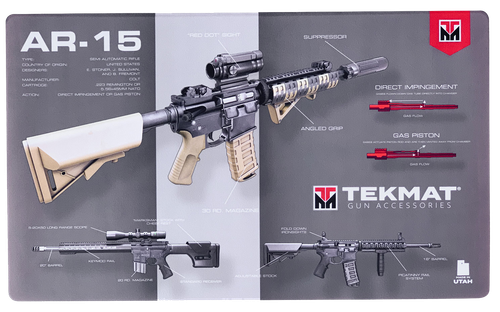 TekMat AR-15 Weapons Platform Design Door Mat