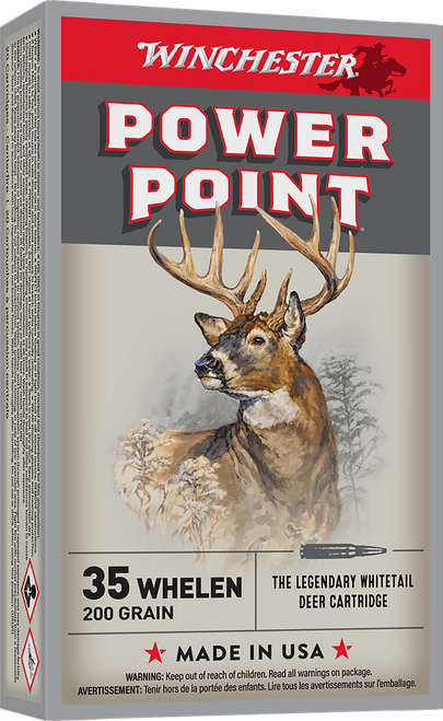 Winchester Ammo Power-Point 35Whelen 200gr 20 Per