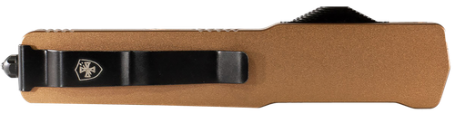 Templar Knife Premium LW Slim 8.09" OTF Drop Point Plain Stonewashed Powdered - MAAB321