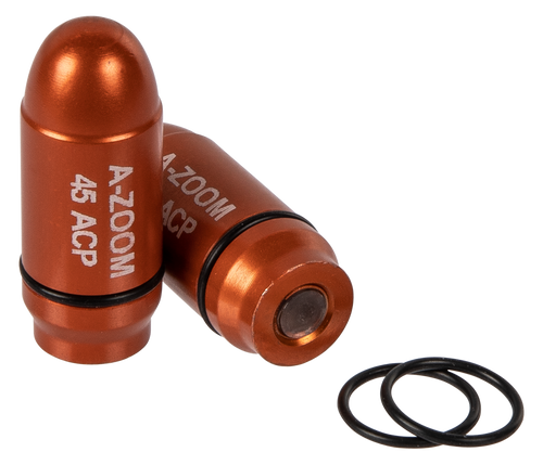 A-Zoom Pistol Striker Cap 45ACP 2Pack