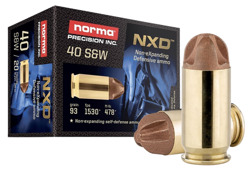 Norma Ammunition Self Defense NXD 40S&W 93gr