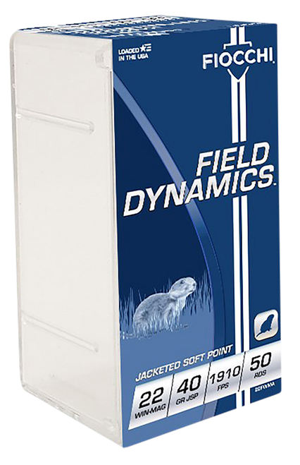 Fiocchi Field Dynamics Performance 22WMR 40gr Jacketed