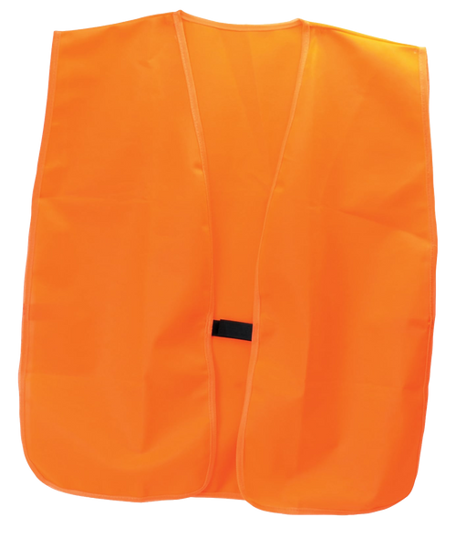 HME Safety Vest OSFA Blaze Orange Polyester