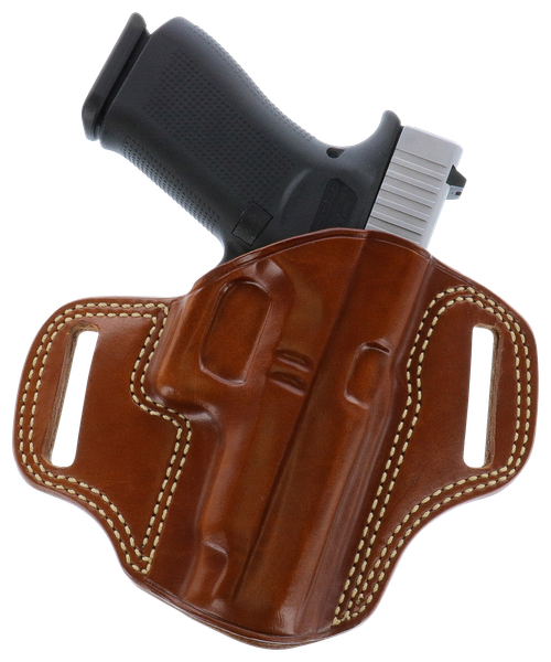 Galco Combat Master OWB Tan Leather Belt Slide Fits S&W J Frame Charter Arms Undercover Right Hand
