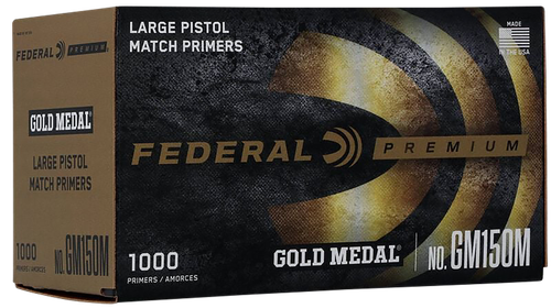 Federal Gold Medal Premium Multi Caliber Handgun 1000 Per Box/5 Case