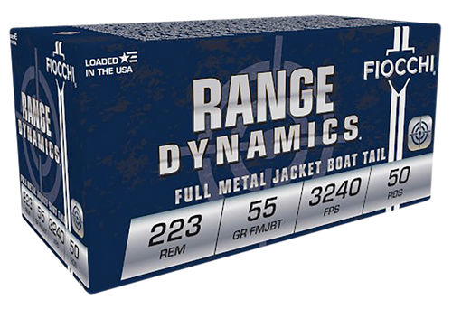 Fiocchi Range Dynamics 223Rem 55gr Full Metal
