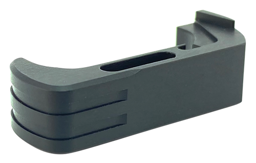 Cross Armory Magazine Catch Extended Fits Glock Gen4-5 Black Aluminum - CRG5MCBK