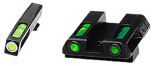 HiViz LiteWave H3 Green Tritium/Fiber Optic Front Orange Fits Glock 42/43/43X/48