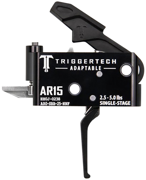 TriggerTech Adaptable Flat Single-Stage 2.5-5.0 lbs Adjustable for AR-15