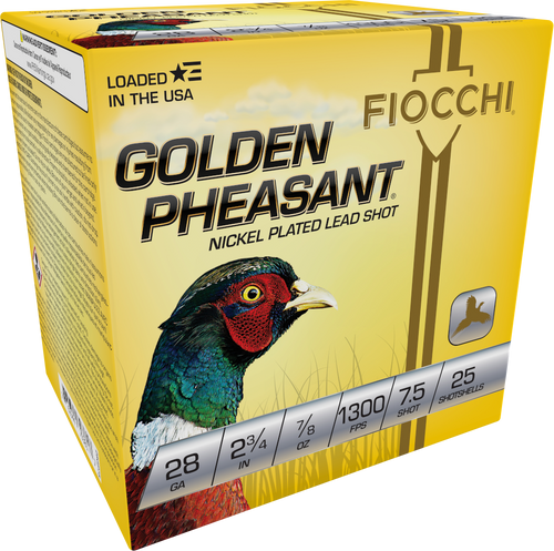 Fiocchi Golden Pheasant Extrema 28Gauge 2.75" 7/8oz