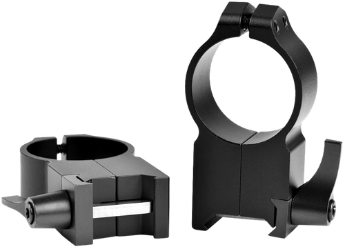 Warne Vertical Rings Maxima Matte Black 30mm Ultra High Quick Detach 0 MOA