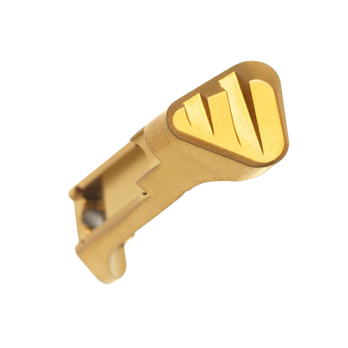 Tyrant CNC Extended Magazine Release Sig P365 Matte Gold 17-4 Stainless Steel - TDP365EGOLD