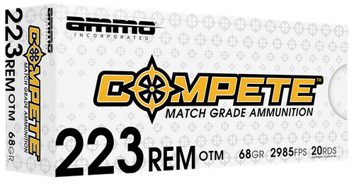 Ammo Inc Compete 223Rem 68gr Open Tip
