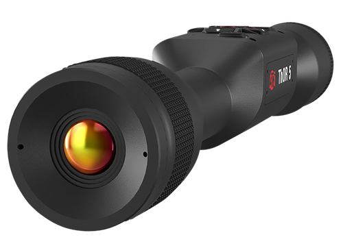 ATN Thor 5 320 Thermal Rifle Scope Black Anodized 3-12x Smart Mil Dot Reticle w/Zoom 320x240 12 Microns Resolution