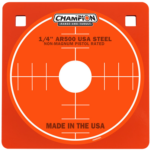 Champion Targets Center Mass 8" Pistol Gray