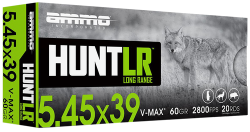Ammo Inc Hunt Long Range 5.45x39mm 60gr