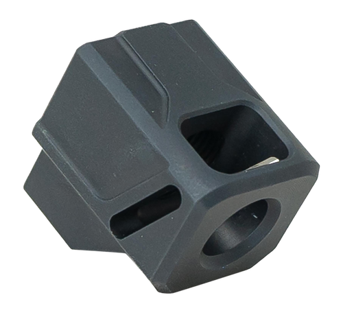 Faxon Firearms EXOS-514 Compensator for M&P Black Aluminum 1/2"x28 Threads 1.10" OAL 9mm