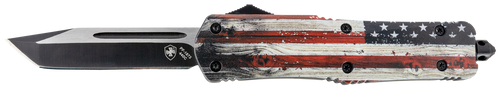 Templar Knife Gen II Wood US Flag