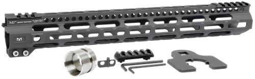 Midwest Ultralight AR-15 Black Hardcoat Aluminum/Polymer 15" Picatinny/M-LOK - MIULW15