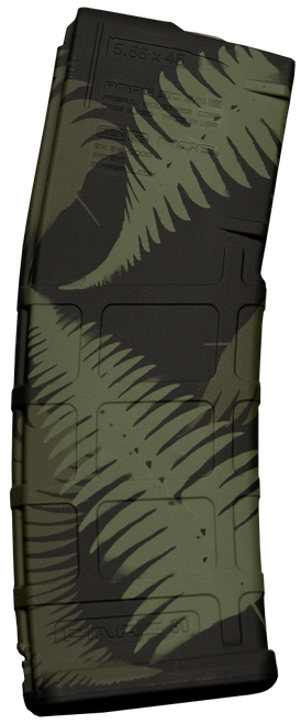 Weapon Works PMAG GEN M2 MOE 30-Round Fits AR/M4 Ferns (Green) Polymer