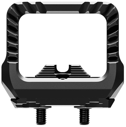 Radian Weapons Guardian Optic Guard w/Stealth Sights Black Anodized Hardcoat Aluminum EPS Mount Fits Glock MOS Handgun