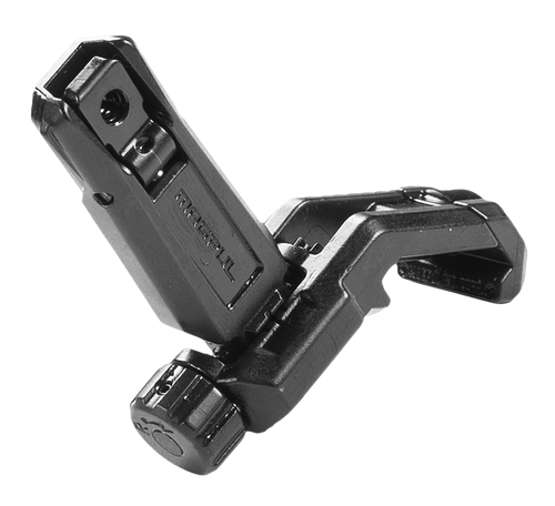 Magpul MBUS Pro Offset Sight Rear QPQ Melonited Steel Construction for AR-15 - MAG526BLK
