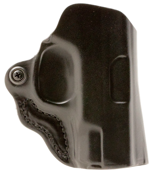 DeSantis Gunhide Mini Scabbard OWB Black Leather Belt Slide Fits Glock 17/19/23/32/36 Right Hand