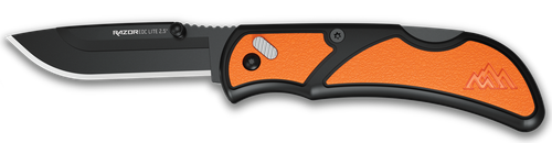 Outdoor Edge RazorLite EDC 2.50" Plain Black Oxide 420J2 Stainless Blade Glass-Filled Nylon Handle