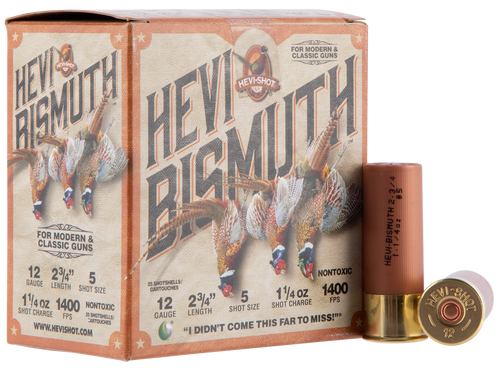 HEVI-Shot HEVI-Bismuth Upland 12Gauge 2.75" 1 1/4oz