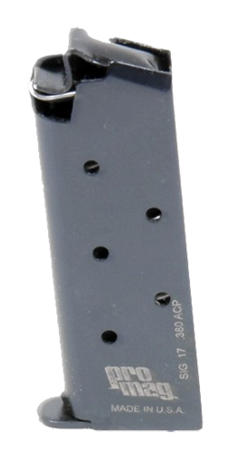 ProMag Standard 6-Round 380 ACP Fits Sig P238 Blued Steel