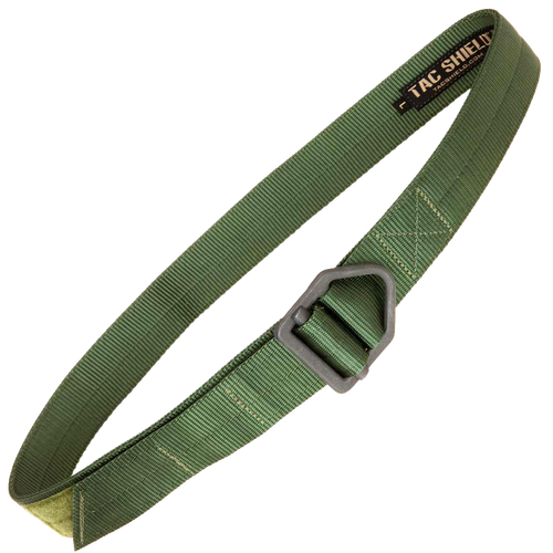 Tacshield Tactical Riggers Belt OD Green Webbing 38"-42" 1.75" Wide Rigger - T32LGOD