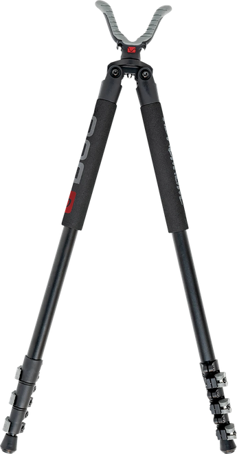 Bog-Pod Adrenaline Bipod, Black Aluminum with Foam