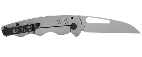 S.O.G Escape FL 3" Folding Sheepsfoot Plain 8 Cr13 MoV Stainless Blade Silver - SOG14520157
