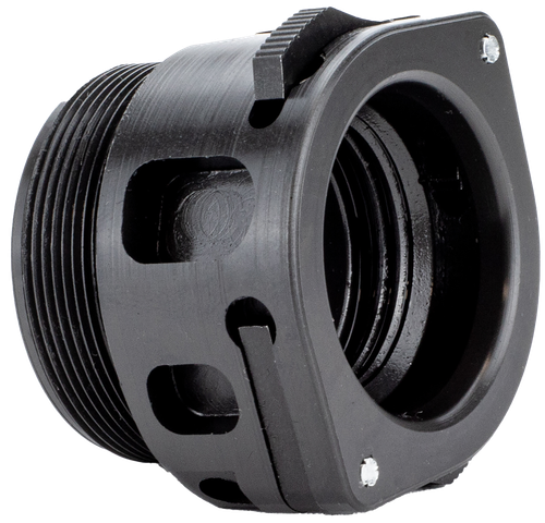 KGM Suppressors QD Adapter Fits 1.375"x24 Steel Nitride Black - A-QDA-DL