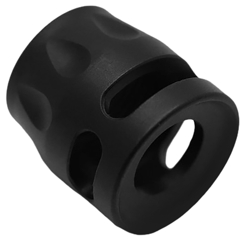 True Precision Inc Micro Compensator S-Type Black Nitride 416R Stainless Steel 1/2"x28 Threads 9mm/380 ACP