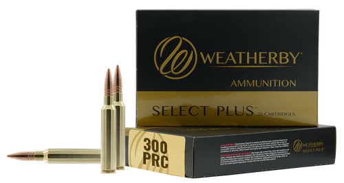 Weatherby Select Plus 300PRC 205gr Jacketed Hollow Point 20 Per Box/10 Case